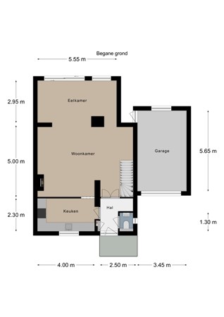 Floorplan - Morettistraat 28, 6291 XL Vaals